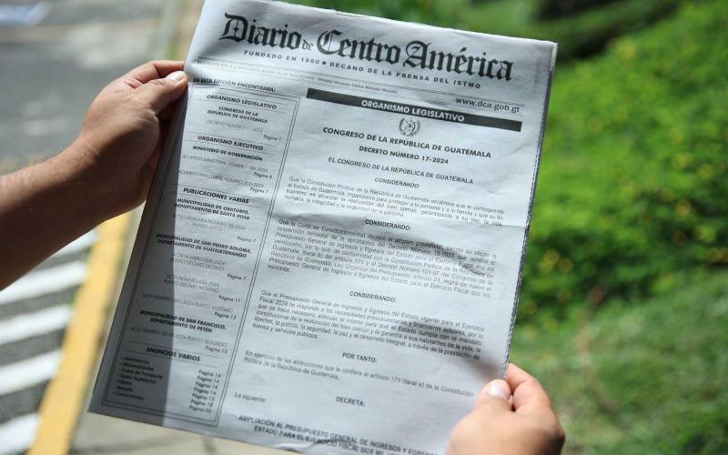 Manejo de ampliación presupuestaria será transparente