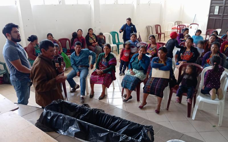 Fortalecen producción agrícola para autoconsumo en San Gaspar Ixchil
