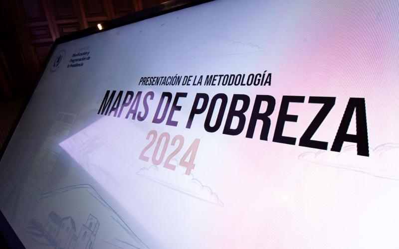 Actualización de los mapas de pobreza está a cargo de equipo interinstitucional. 