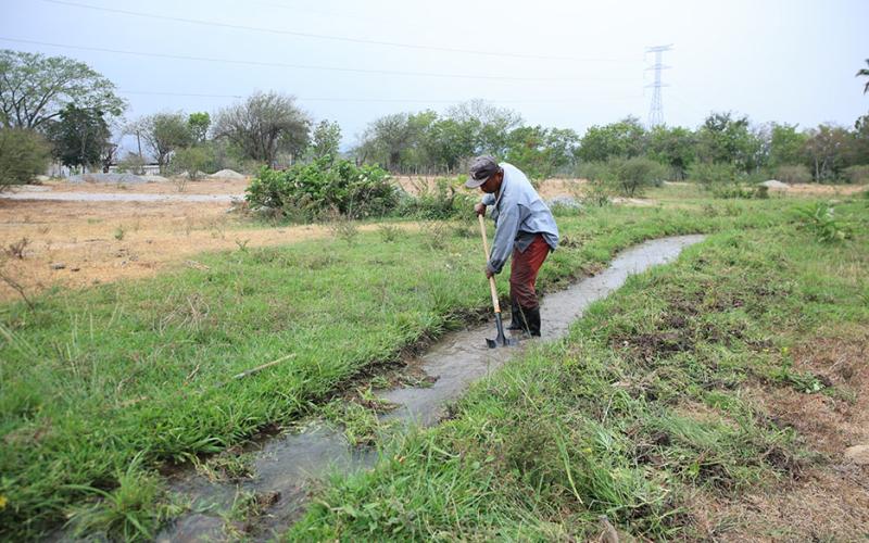 Riego por inundación