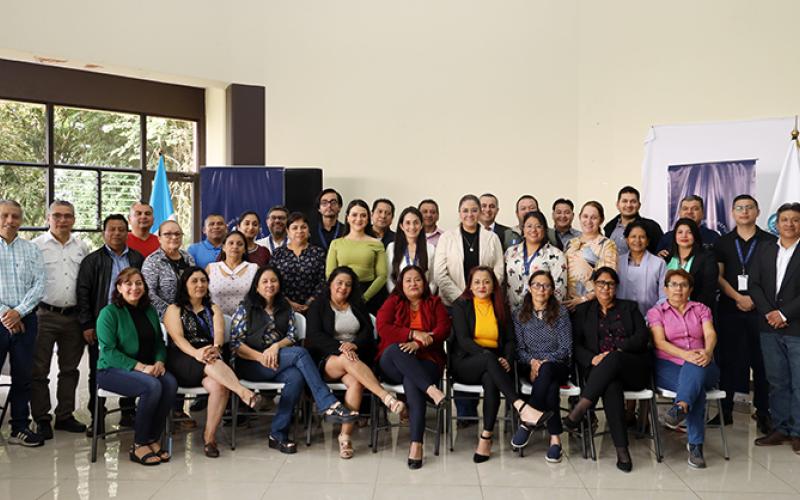 La Directora de la ONSEC participó en la clausura de la capacitación.