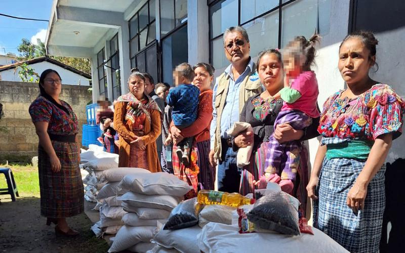 Con la entrega de alimentos combatimos la desnutrición aguda