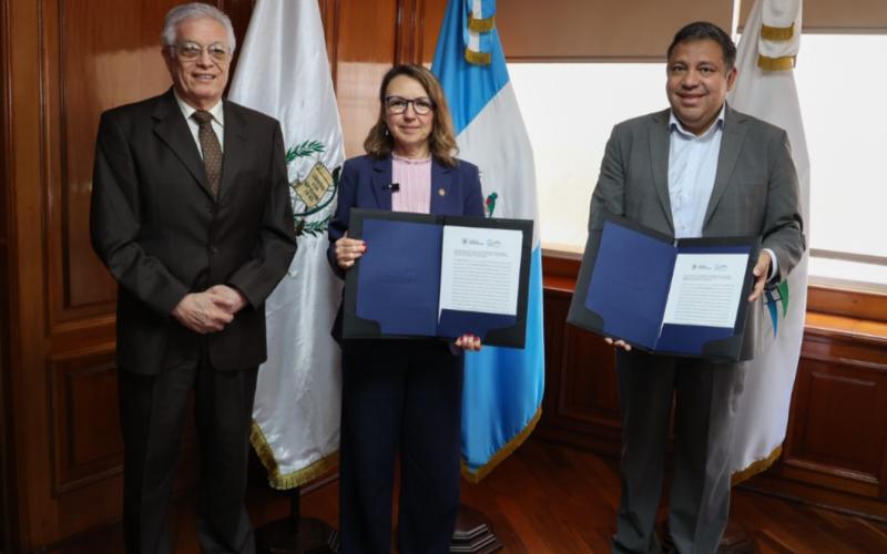 Autoridades del INDE y del MARN buscan fortalecer las capacidades institucionales y promover el desarrollo sostenible.