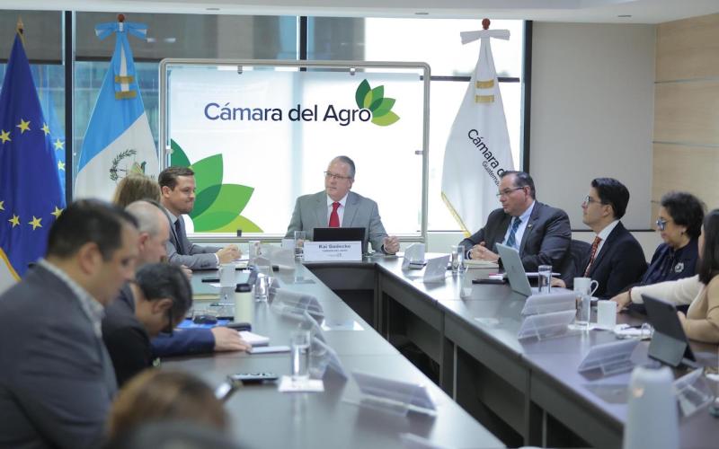 Reunidos en mesa viceministro y representantes del agro