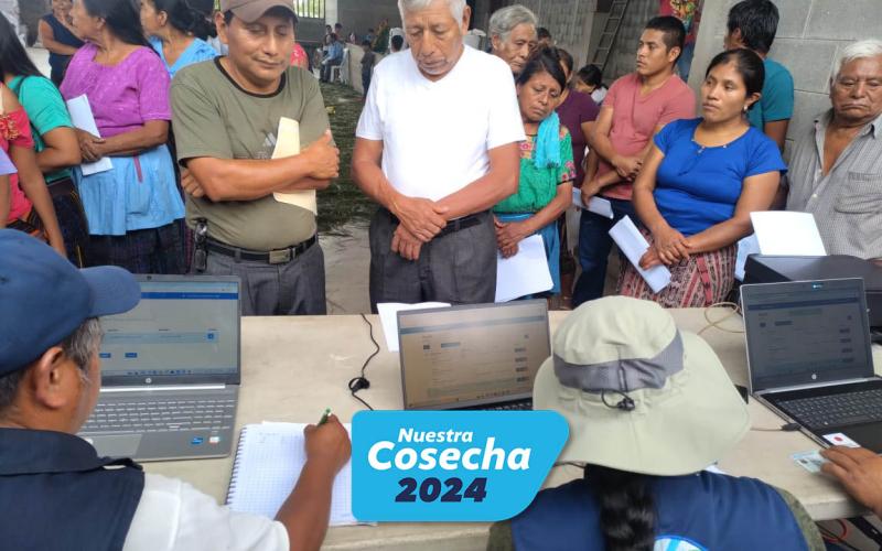 Por primera vez se realiza monitoreo en campo para garantizar la dotación de alimentos e insumos