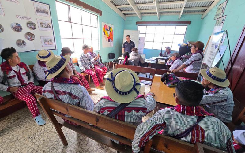 Promueven Buenas Prácticas Agrícolas en Huehuetenango