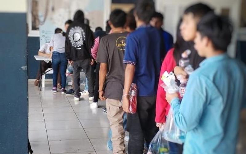 Migración atiende a 55 niñas, niños y adolescentes migrantes no acompañados