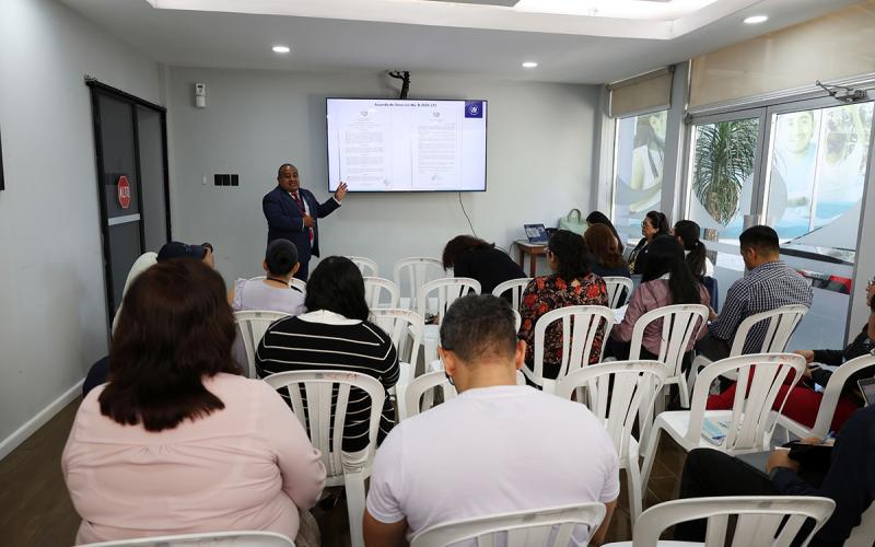 La capacitación se desarrolló durante dos jornadas en días diferentes.