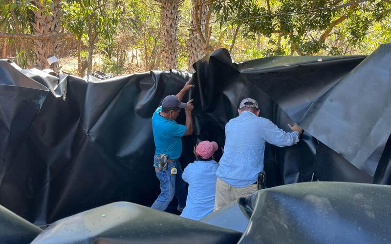 En Chiquimula se preparan para cosechar agua de lluvia