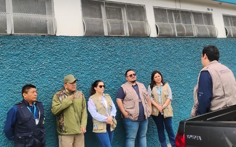 Instituto Guatemalteco de Migración mantiene labor para atender a las personas mexicanas desplazadas en Cuilco