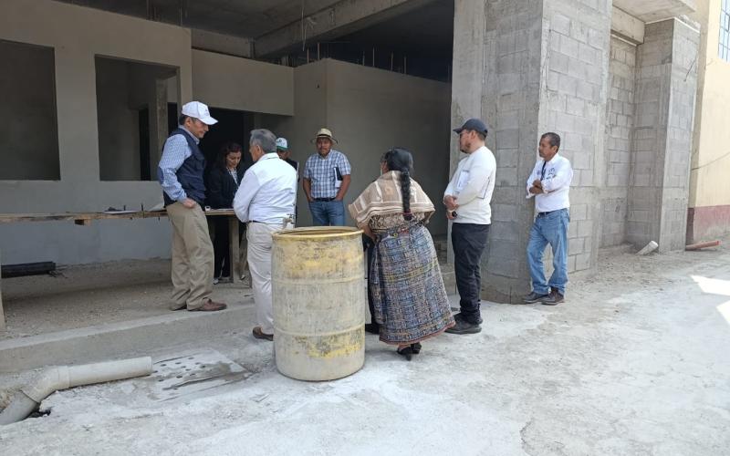 Centro de Salud en San Cristóbal Totonicapán avanza en su construcción