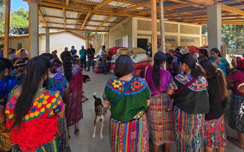 Familias agricultoras de Cubulco capacitadas para mejorar su calidad de vida