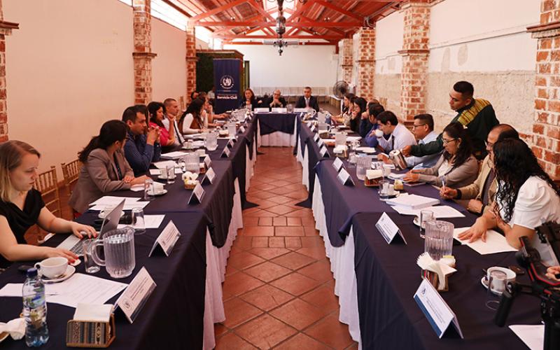 En la tercera fase de talleres participó personal de ONSEC vinculado a la gestión de pensiones civiles del Estado.