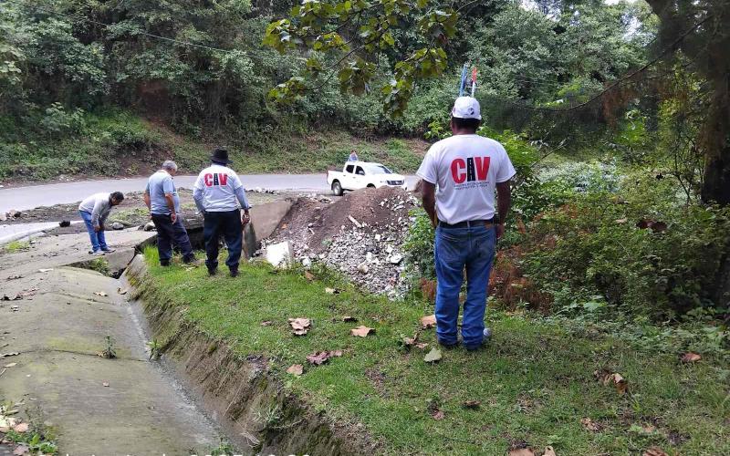 Caminos interviene socavamiento en Chimaltenango para proteger la conectividad regional