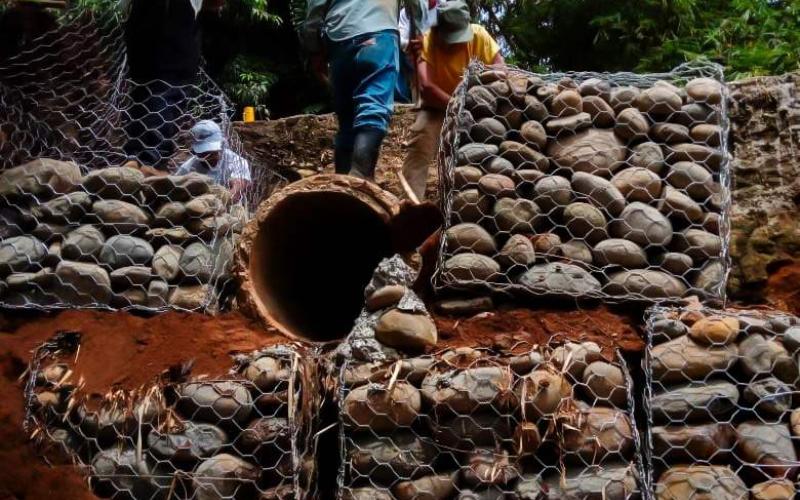CIV alcanza 85 % de avance en reparación de carretera afectada por lluvias