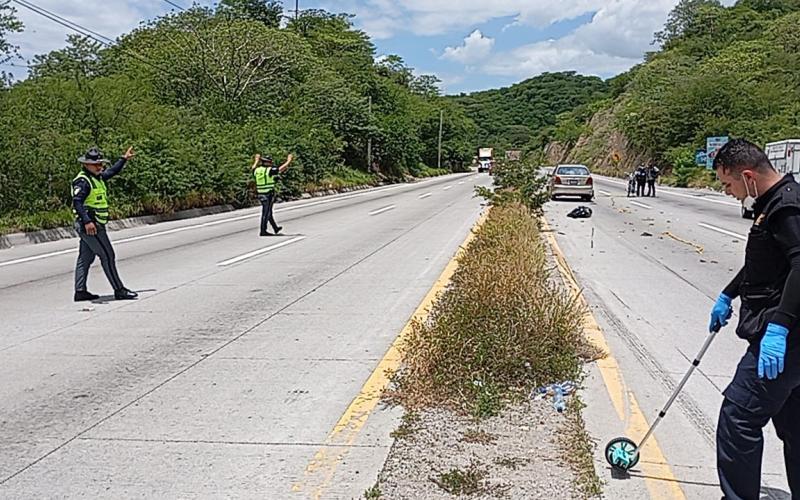 Provial atiende colisión en la CA-9 Norte; se reporta una persona fallecida
