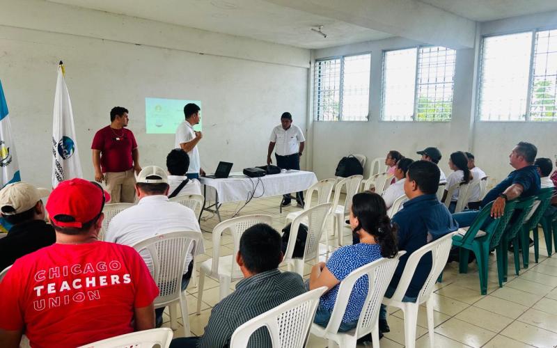 Agricultores retaltecos inician formación en producción agropecuaria y alimentación