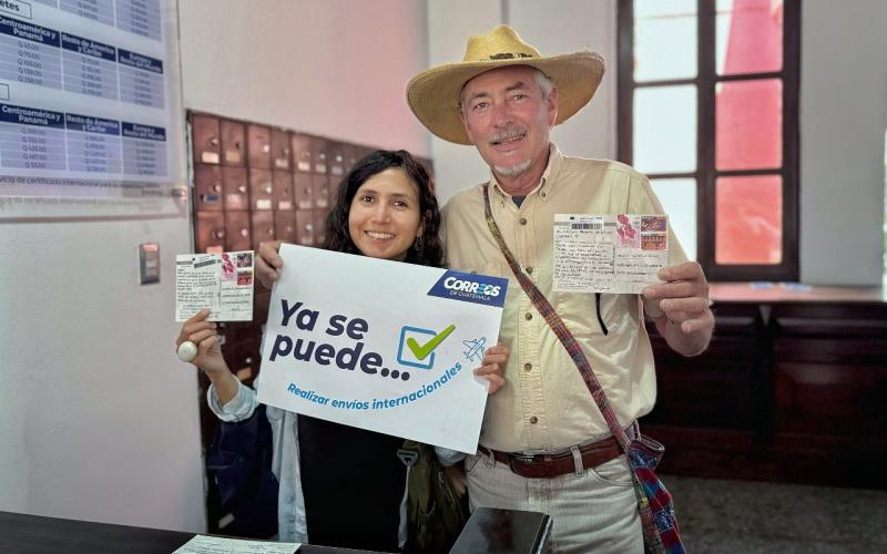 ¡Todo aquí es hermoso, abuelita!: Turistas envían la experiencia de visitar Guatemala, a través de cartas y postales
