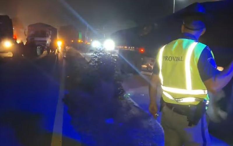 Colisión en la CA-9 Norte activa respuesta de PROVIAL