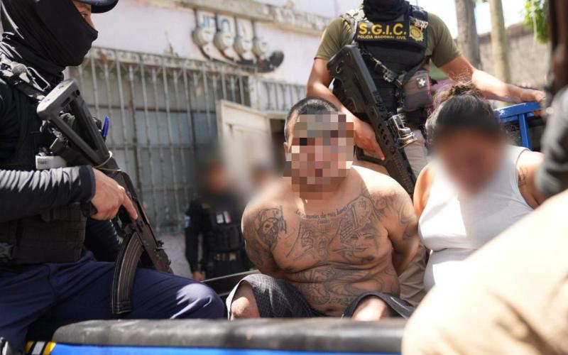 Capturan a pandillero salvadoreño, de los 100 más buscados de su país