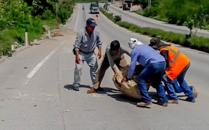 Caminos continúa atendiendo emergencias