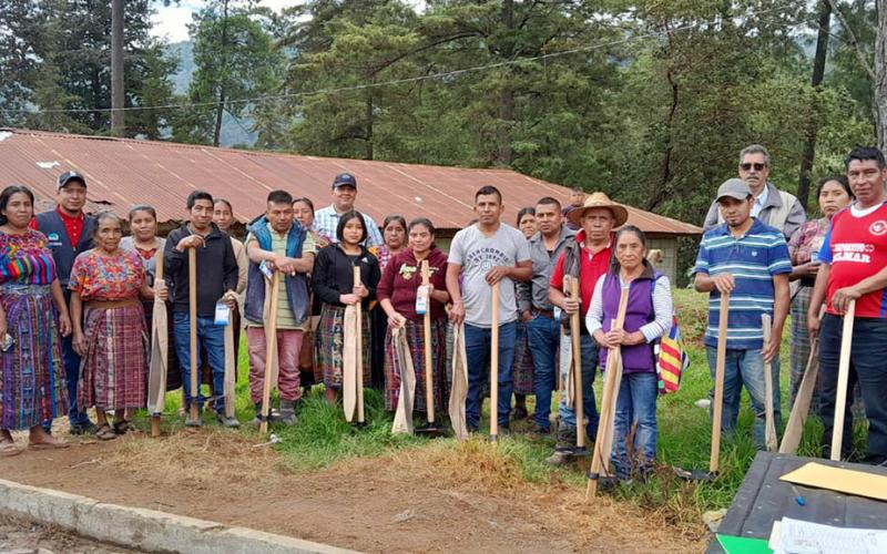 Familias de Huehuetenango y San Marcos reciben insumos agrícolas