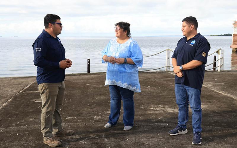 Fortalecen acercamiento con técnicos de DIPESCA en Izabal