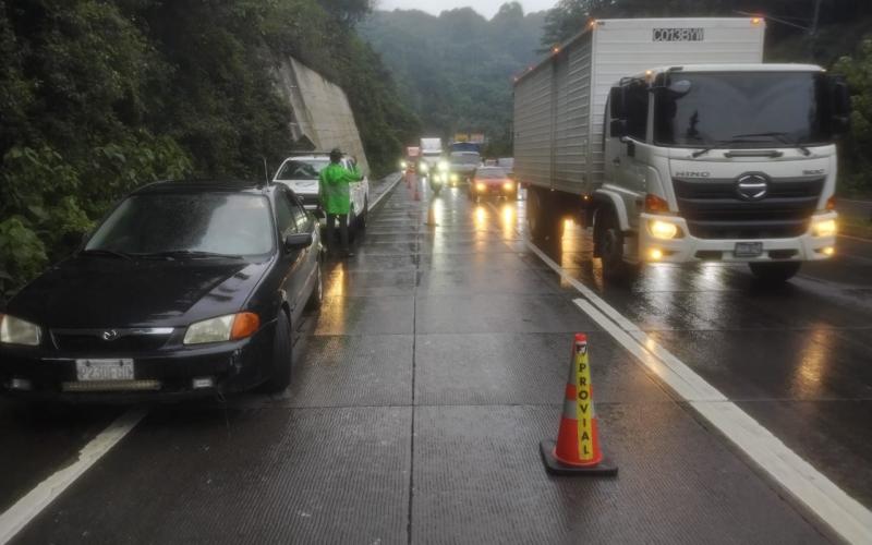 Provial brinda información clave para evitar derrapes y accidentes bajo la lluvia