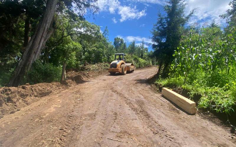Ruta alterna a Santa María de Jesús ya suma 3.45km