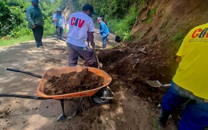 Caminos habilita el paso en ruta Shusho Arriba – Shusho Abajo