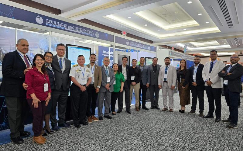 Puertos de Guatemala presentan avances en su transformación digital durante REPICA 2025