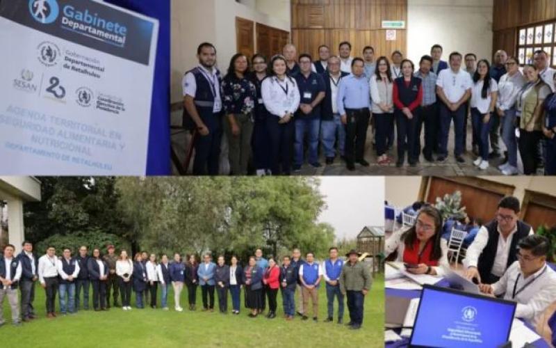 San Marcos y Retalhuleu avanzan en la segunda fase de las Agendas Territoriales en Seguridad Alimentaria y Nutricional