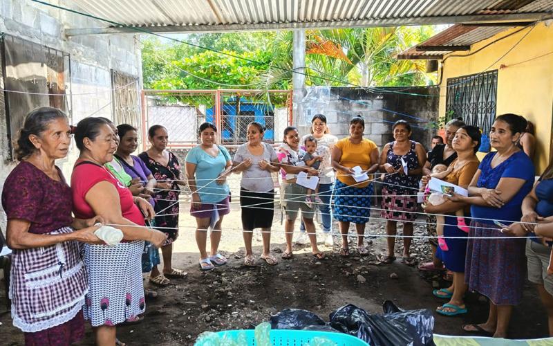 Agricultoras de Chapernas conmemoran Día Internacional de la Mujer Rural