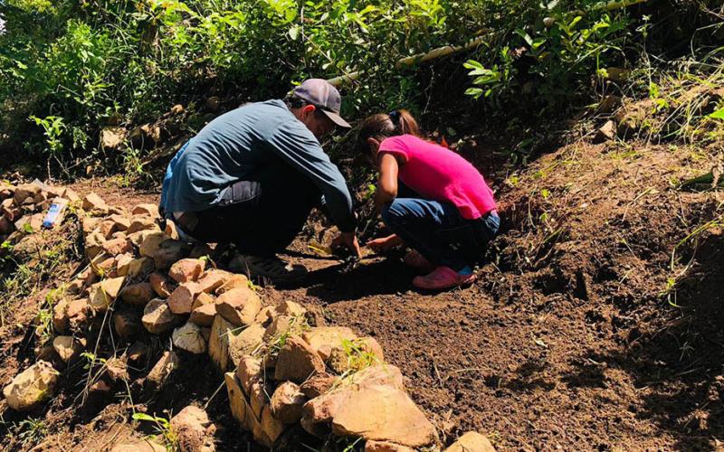 Escolares aprenden agricultura sostenible en huertos pedagógicos