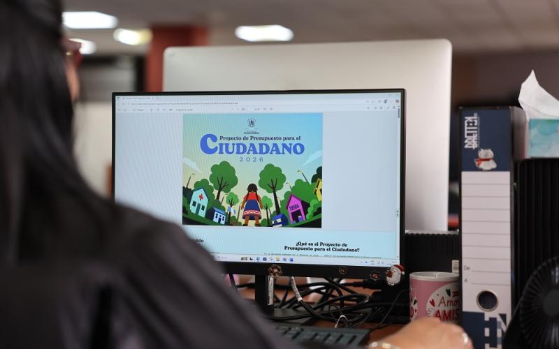 Proyecto de Presupuesto para el Ciudadano 2026 fortalece la rendición de cuentas