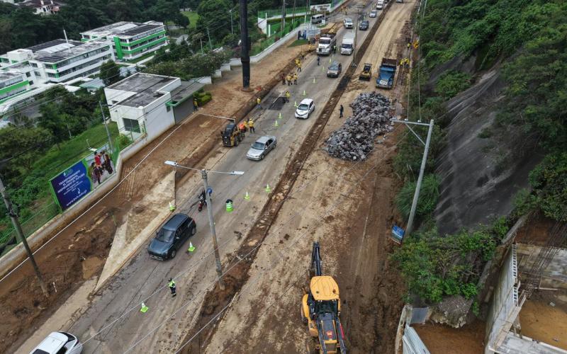 Habilitan dos carriles para vehículos livianos en el km 24