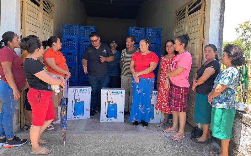 Productores de El Progreso, Jutiapa fortalecidos con insumos para buenas prácticas