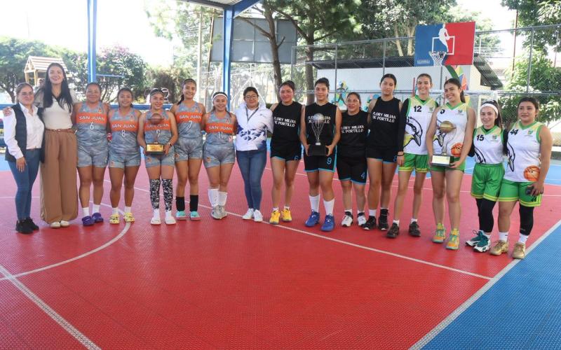 El Progreso se corona campeón del Torneo Interdepartamental Femenino de Baloncesto 3x3 “Ixtöq Ixten”