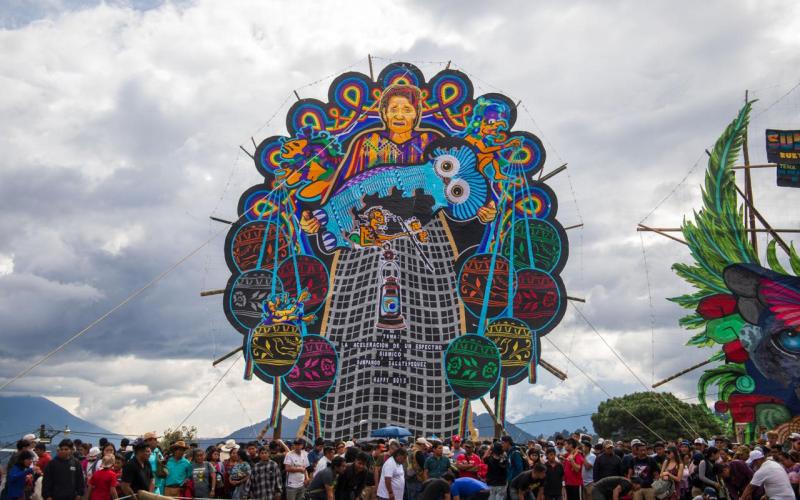 Barriletes Gigantes de Sumpango y Santiago Sacatepéquez