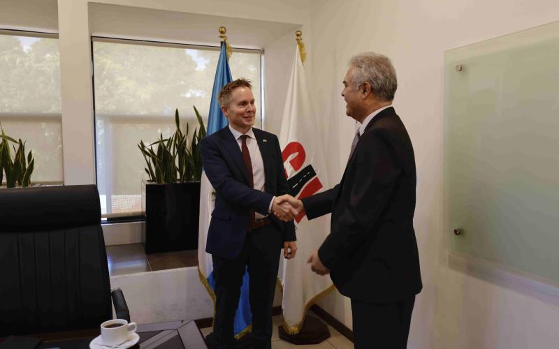 Guatemala y Suecia refuerzan lazos diplomáticos para impulsar la conectividad y la ciberseguridad del futuro
