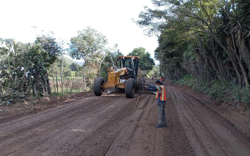¡Sí hay obras en Jalapa! Caminos avanza en la ruta Miramundo–San Carlos Alzatate –Morazán 