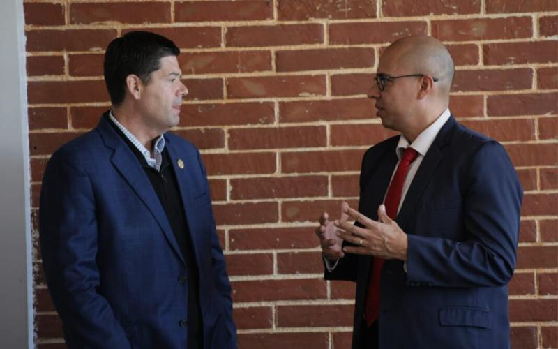 Viceministro de Antinarcóticos y Seguridad Fronteriza se reúne con CODECOF para fortalecer la lucha contra el contrabando