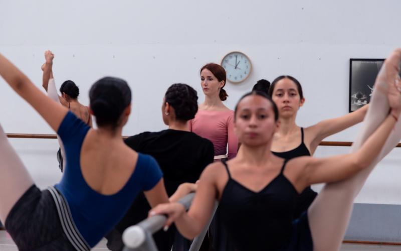 Clase magistral con bailarina rusa Lina Sheveleva