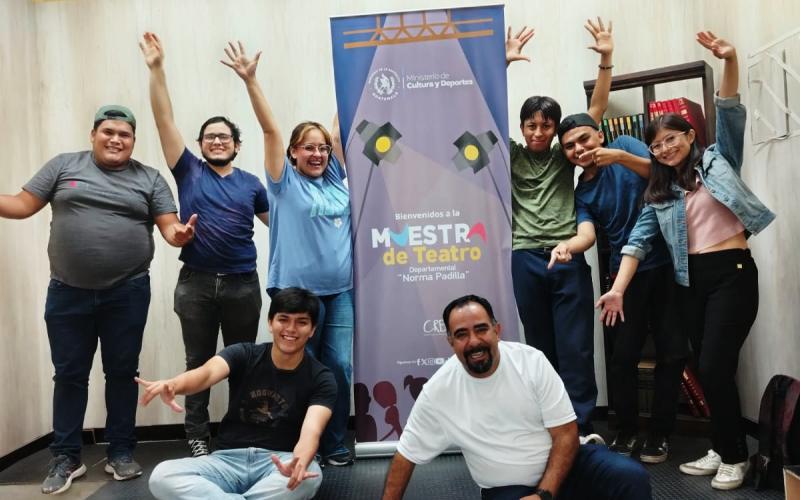 Cartelera Muestra Departamental de Teatro Norma Padilla 2025