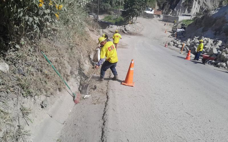 ¡Avanza la limpieza de la ruta hacia Chinautla!