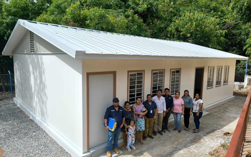 Educación más cerca de la comunidad: nuevo módulo escolar mejora el aprendizaje de la niñez en Comaja