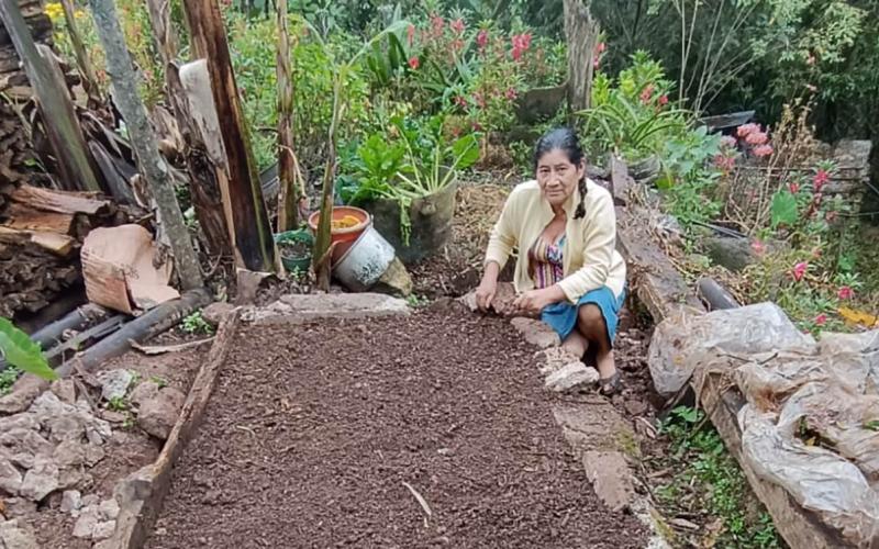 Fortalecen conocimientos en producción hortícola familiar en Quezaltepeque