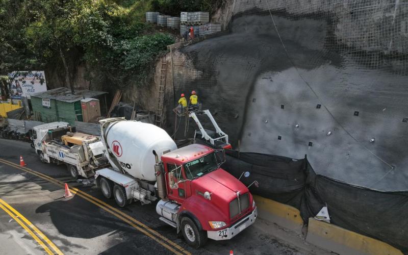 Así van los trabajos en la ruta entre Hincapié y Boca del Monte 
