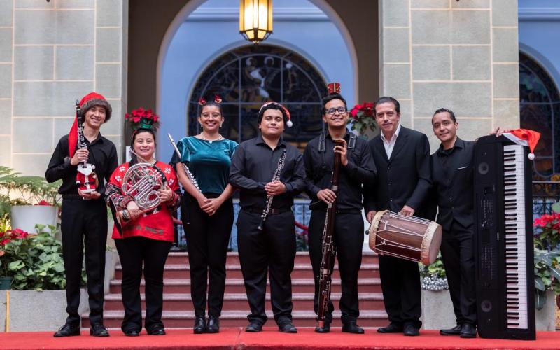 Quinteto Xocomil cerró con éxito el Festival de Música de Cámara en el Palacio Nacional