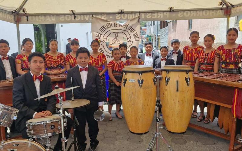 Escuela Elemental de Música “Elías García”: 136 años de formar talentos en San Juan Sacatepéquez